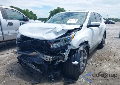 2019 Honda Cr-V Ex-L из США, поврежденный, VIN 2HKRW1H82KH511642